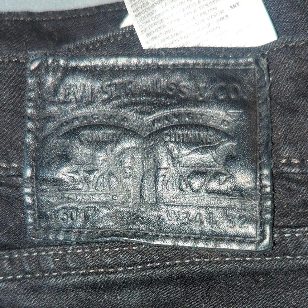 Levi's Men's Dark Gray Relaxed Jeans